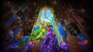 Caves & Cliffs was such a huge Minecraft update it couldn't be contained in a single part (Image via Mojang)